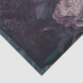 ダークパープルの牡丹の花 薄葉紙 (詳細)