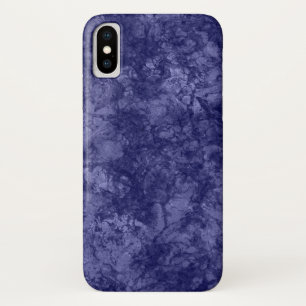 ダークパープルバイオレットテクスチャテクスチャテクスチャスエード大理石g iPhone x ケース