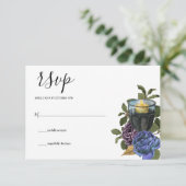 ダークパープルバラゴシック 出欠カード (スタンド正面)