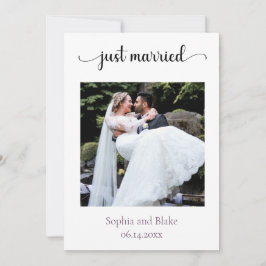 ダークパープルバラフローラゴシック 招待状