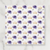 ダークパープルプリンセスクインセアニラありがとう フェイバータグ (裏面)