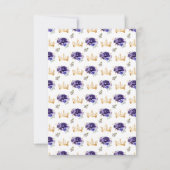 ダークパープルプリンセスフローラキンセアニラ 出欠カード (裏面)