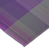 ダークパープルマドラスプレイドストライプパターン テーブルクロス (アングル)