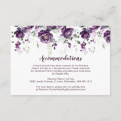 ダークパープル牡丹エンクロージャカード エンクロージャーカード (正面)