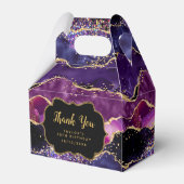 ダークパープル金ゴールドシークインズアゲイト誕生日サンキューユナイテッド フェイバーボックス (裏面サイド)