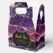 ダークパープル金ゴールドシークインズアゲイト誕生日サンキューユナイテッド フェイバーボックス (オープン)