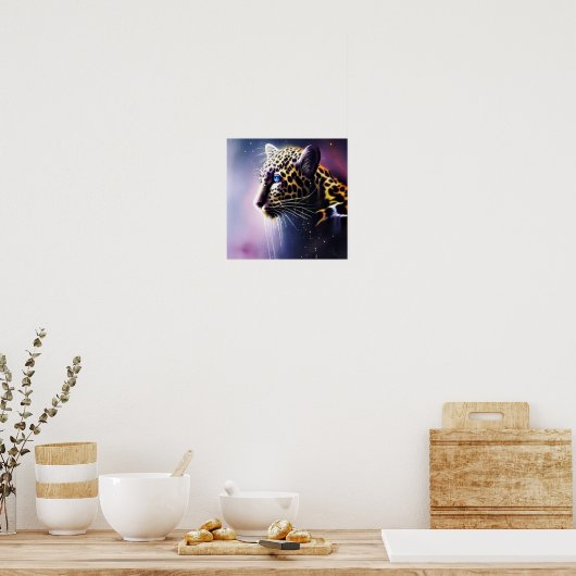 ダークヒョウ ポスター (キッチン)