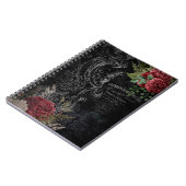 ダークビクトリアンバラエフランスのフェラ  ノートブック (左側)