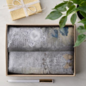 ダークビクトリアンブルーバラエフェメラデクページ 薄葉紙 (ギフト)