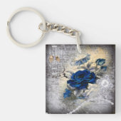 ダークビクトリアンブルーバラエフェラ キーホルダー (正面)