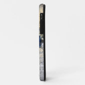 ダークビクトリアンブルーバラエフェラ Case-Mate iPhoneケース (裏面/左)