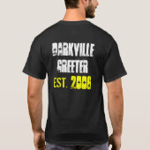 ダークビル・グリーター Tシャツ (裏面)