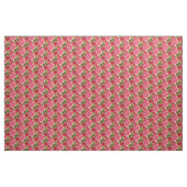ダークピンクのバラ花柄 ファブリック (ヤード)