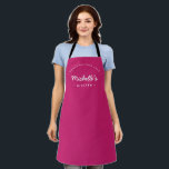 ダークピンクホームメイドと愛のカスタムキッチン エプロン<br><div class="desc">料理とベーキングの喜びを私たちのダークピンク「愛と自家製」のキッチンエプロンカスタムで受け入れる。このエプロンパーソナライズされたは、あなたの人生の情熱的なパン屋のための完璧な贈り物であり、スタイルと機能をブレンドする方法でユニークある。このカスタマイズエプロンは調理師やベーカーの名お気に入りの前で、本当に個人的で思慮深い贈り物になる。タイポグラフィスタイリッシュトリートメントはモダンシックなtouchを追加し、エプロンが実用的であるだけでなく、キッチンでのファッション声明であることを保証する。このエプロンは印象的な濃いピンク色で作られ、料理やベーキングセッションに鮮やかな輝きを持って出てくるだろう。「愛で手作り」という言葉が際立って登場し、どの料理にも気に温かさと入り込む。ベーキングの休日に理想的なクリスマスのクッキーや毎日の食事を引き上げる、このエプロンは単なるキッチンの服装ではなく、料理の芸術に対する愛と献身の象徴である。その耐久性デザインは、あなたの服の間のキッチンの仕事の厳しさに耐え保ることができる保護ことを保証する。このダークピンクカスタムのキッチンエプロンは、単なる実用的なアイテムではなく、美味しい自家製のおもちゃを作り出す喜びと表現を見つける人にとって名誉の印である。人生の中で甘いパン祝カーを励ます完璧な方法だ。</div>