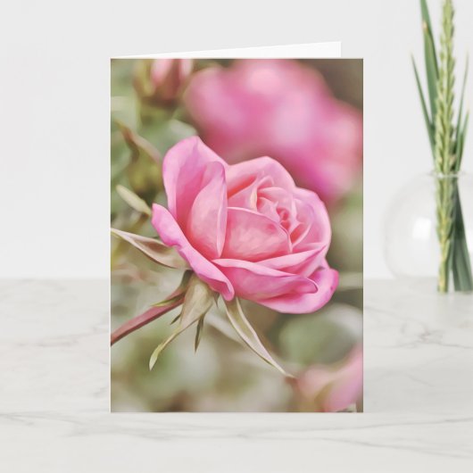 ダークピンクローズ聖なる書物、 経典カード2コリント2:14 カード (正面)