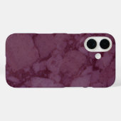 ダークピンク大理石 Case-Mate iPhoneケース (裏面 (横))