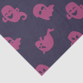 ダークピンク幽霊ダークパープルハロウィーン 薄葉紙 (詳細)