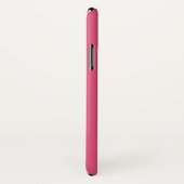 ダークピンク iPhone X ケース Case-Mate iPhoneケース (裏面/右)