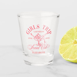 ダークピーチピンクマルティーニソーシャルクラブ女子会 ショットグラス