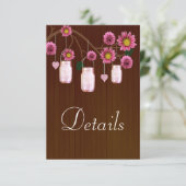 ダークピ素朴ンクフローラメーソンジャース結婚ズ詳細 エンクロージャーカード (スタンド正面)