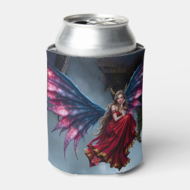 ダークファンタジーの妖精の女王 蝶の羽根 缶クーラー