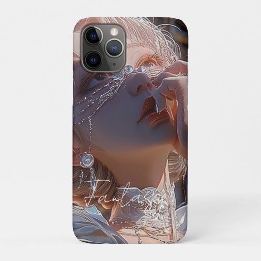 ダークファンタジーの少女 / 美意識 Case-Mate iPhoneケース (裏)