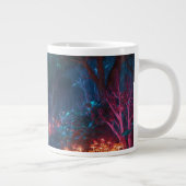 ダークファンタジーの森の芸術コーヒーカップ ジャンボコーヒーマグカップ (右)
