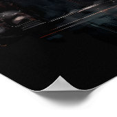 ダークファンタジーウィザード王座オカルト壁アート ポスター (角)