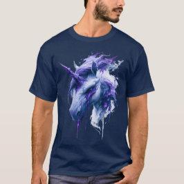 ダークファンタジーギャラクシー ユニコーンTシャツ Tシャツ