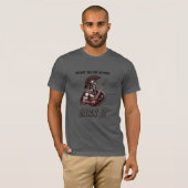 ダークファンタジーゲーム - 私は敵 Tシャツ (正面フル)