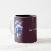 ダークファンタジーユニコーン コーヒーマグ ツートーンマグカップ (正面左)