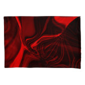 ダークファンドに刻まれたカーブと折り畳み 枕カバー (正面左)