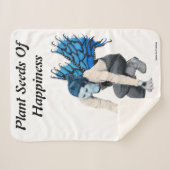 ダークフェアリーガーデナーファンタジーアートシェルパブランケット シェルパブランケット (正面(横))