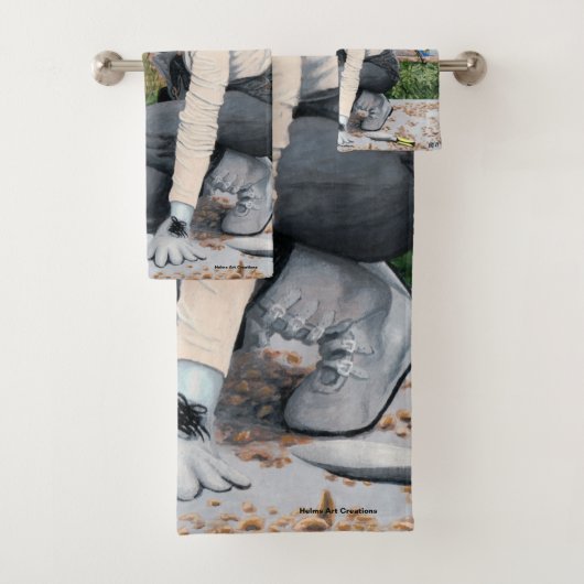 ダークフェアリーガーデンガーデナーファンタジーアートバスタオル バスタオルセット (インサイチュ)