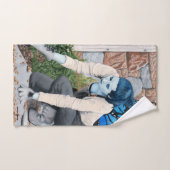 ダークフェアリーガーデンガーデナーファンタジーアートバスタオル バスタオルセット (ハンドタオル)