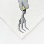 ダークフェアリーガーデンガーデナーファンタジーアートブランケット フリースブランケット (角)