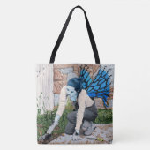 ダークフェアリーガーデンガーデナーファンタジーグラフィックトート トートバッグ (正面)