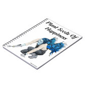 ダークフェアリーガーデンガーデニングファンタジーアートノート ノートブック (左側)