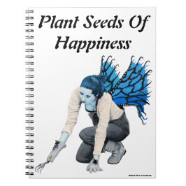 ダークフェアリーガーデンガーデニングファンタジーアートノート ノートブック