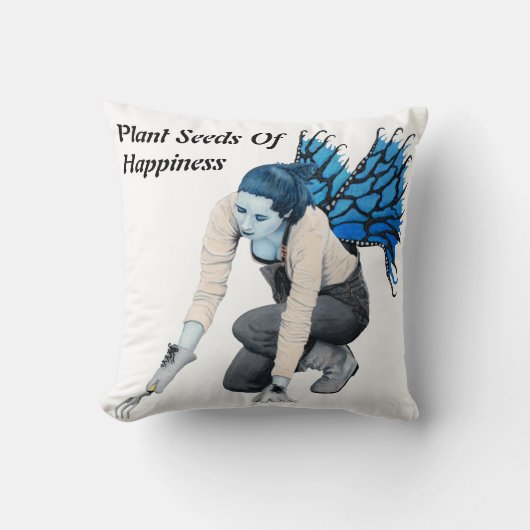 ダークフェアリーガーデンファンタジーアート装飾用クッション クッション (正面)