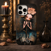 ダークフェアリーコアローズのカスタマイズファンタジーアート Case-Mate iPhoneケース