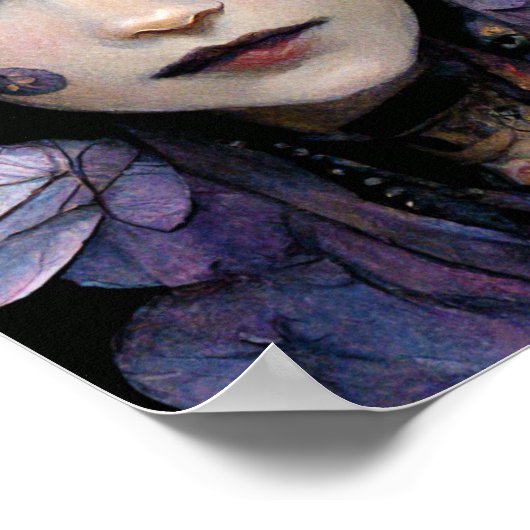 ダークフェアリーゴシックゴシックファンタジーアートポスター ポスター (角)