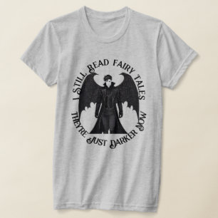 ダークフェアリーテイルズヴァンパイアロマンスベッドタイ読ム Tシャツ