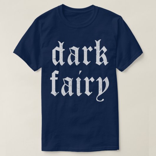 ダークフェアリーDark FairycoreゴシックゴブリンC Tシャツ (デザイン正面)