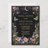 ダークフォレストのブライダルシャワーへの招待 招待状 (正面)