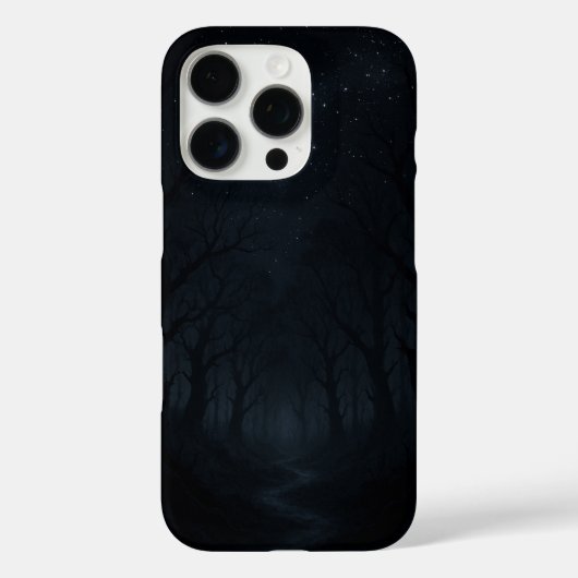 ダークフォレストの夜空 Case-Mate iPhoneケース (裏面)