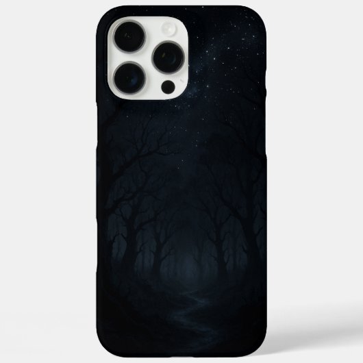 ダークフォレストの夜空 Case-Mate iPhoneケース (裏面)