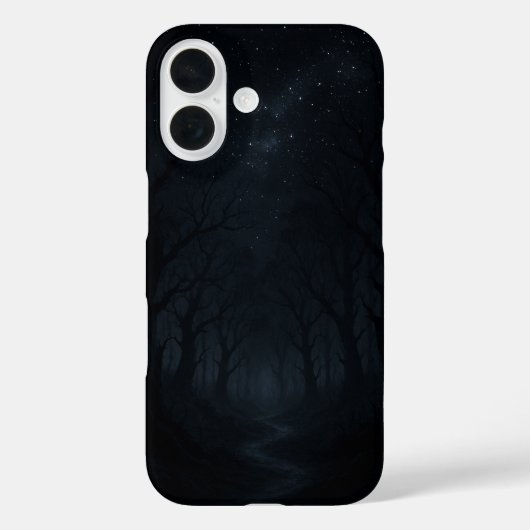 ダークフォレストの夜空 Case-Mate iPhoneケース (裏面)