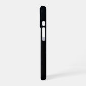 ダークフォレストの夜空 iPhone 16ケース (左側面)