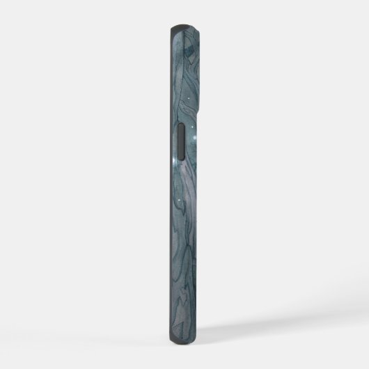 ダークフォレストの妖精ファンタジー神秘的なアートワーク iPhone 15ケース (右側面)